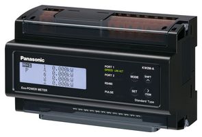 AKW263100A - Panel Meter, 100 VAC to 240 VAC, 50/60 Hz, DIN Rail Mount, KW2M Series - PANASONIC