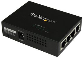 POEINJ4G - Ethernet Extender, PoE+ injector, 4 Port, Gigabit Midspan, 2 Gbps, 100 m Cable - STARTECH