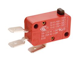 1005.0101 - Microswitch, Ultra Miniature, Pin Plunger, SPDT, Screw, 10 A - MARQUARDT