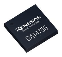 DA14706-00000HZ2 - MCU, Application Specific, 32 bit, 160 MHz, SoC, 1.5MB RAM, 2.9-4.75 V in, VFBGA-142, ARM Cortex-M33 - RENESAS