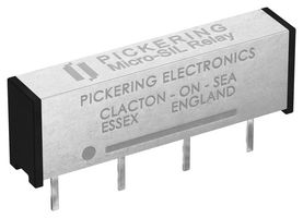 108-1-A-5/1D - Reed Relay, SPST-NO, 5 V, Micro-SIL 108 Series, Through Hole, 500 ohm, 1 A - PICKERING