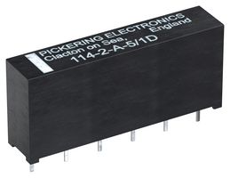 114-2-A-5/1D - Reed Relay, DPST-NO, 5 V, 114 Series, Through Hole, 150 ohm, 1 A - PICKERING