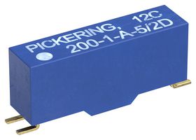 200-1-A-5/2D - Reed Relay, SPST-NO, 5 V, 200 Series, Surface Mount, 500 ohm, 500 mA - PICKERING