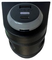 PVPRO-AC-ASSY - USB Cable, Type A Receptacle to Type C Receptacle, 1.2 m, 3.9 ft - ALFATRONIX