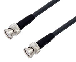 LCCA30172-FT4 - RF / Coaxial Cable Assembly, BNC Plug to BNC Plug, LMR-240, 50 ohm, 4 ft, 1.23 m, Black - L-COM