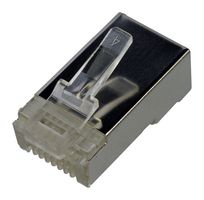 T8P8CSR - Modular Connector, RJ45 Plug, 1 x 1 (Port), 8P8C, Cable Mount - L-COM