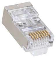 TDPTC5ES - Modular Connector, RJ45 Plug, 1 x 1 (Port), 8P8C, Cat5e, Cable Mount - L-COM