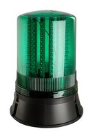 LED400-04-04 (GREEN) - Beacon, Continuous, Flashing, Rotating, Green, -25 °C to 55 °C, 265 VAC, LED400 Series - MOFLASH SIGNALLING