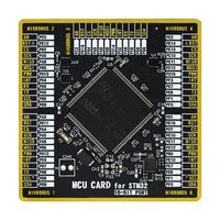 MIKROE-3864 - Add-On Board, MikroE MCU SiBRAIN, STM32 STM32F756ZGT6 MCU, 2 x 168 Pin Mezzanine Connector - MIKROELEKTRONIKA