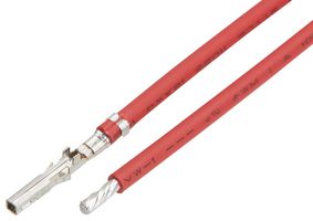 219671-2102 - Cable Assembly, 20AWG, Mini-Fit Sigma Crimp Terminal Socket to Free End, 5.9 ", 150 mm - MOLEX
