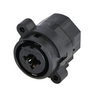 RCJ9FI-V-0 - XLR Connector, 3 Contacts, Receptacle, Panel PCB Mount, Silver Plated Contacts - REAN