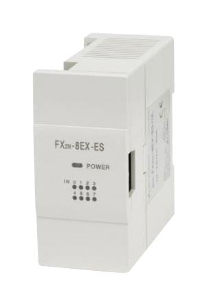MITSUBISHI I/O Modules FX2N-8ER-ES/UL I/O EXTENSION MODULE, 4I/P, 4O/P, 24VDC MITSUBISHI 3479325 FX2N-8ER-ES/UL