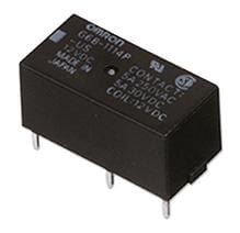 OMRON Power - General Purpose G6B2114P1US DC24 RELAY, 1NO, 1NC, 250VAC, 30VDC, 5A OMRON 2213819 G6B2114P1US DC24