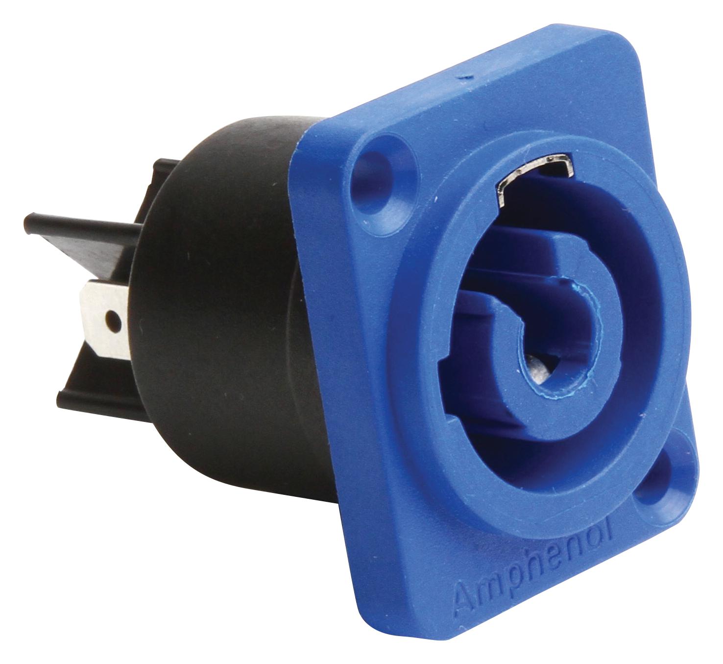 AMPHENOL Power Entry HP-3-MD POWER ENTRY, RCPT, 25A, 250VAC, PANEL AMPHENOL 2951367 HP-3-MD