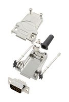 L17DTZF09-LJS-RG+L717HDE15P Hd-D Sub Connector, Plug, 15Pos, Solder Amphenol ICC