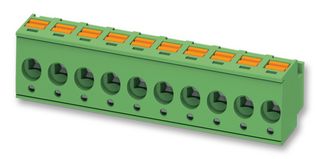 pts 1,5/ 2-PH-5,0 Terminal Block, Pluggable, 2Pos, 14AWG Phoenix Contact
