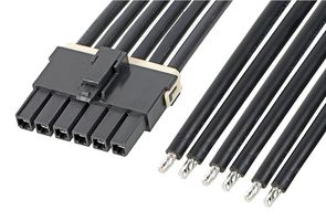 216401-1062 WTB Cord, Mega-Fit Rcpt/Free End, 300mm Molex