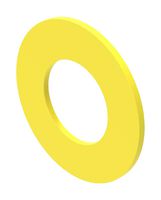 45-50k.1408 Legend Plate, Yellow, Plastic, 75mm Dia Eao