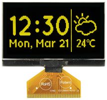 MCOT128064E1V-YM Display, Oled Graphic, Tab, 128X64PIXELS Midas