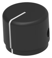 1437622-3 KNOB, Round Shaft, Aluminium, 18.8mm Alcoswitch - Te Connectivity