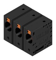 2500570000 WTB Terminal Block, 3Pos, 18-4AWG, Th Weidmuller