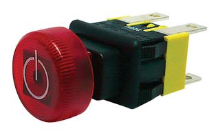 MCPS-5-210-RLBR-SC Pb Switch, DPST, Red, 250V, QUICKCONNECT multicomp Pro