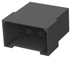180906-5 Connector Housing, Plug, 6Pos, 9.14mm Amp - Te Connectivity
