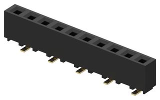BG125-10-A-1-1-0440-N-D Connector, Rcpt, 10Pos, 1ROW, 2.54mm GCT (Global Connector Technology)