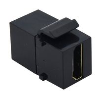 MC002678 HDMI Keystone Adapter, Rcpt, Blk multicomp