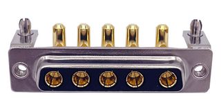 684M5W5203L621 Combo D-Sub Conn, Rcpt, DB-5W5, Th Norcomp