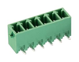 691305340006 Terminal Block, R/A Header, 6Pos, Th Wurth Elektronik