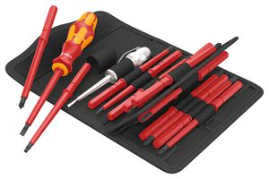 Kraftform Kompakt VDE 16 Universal 1 Bit Set, Handle And Inter/C Blades Wera