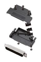 L17D45PK-P-37+L717HDC62P Hd-D Sub Connector, Plug, 62POS, Solder Amphenol ICC