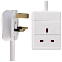 PE01127 Extension Lead One Gang 0.50m Pro Elec