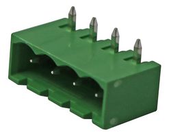 691313510004 Terminal Block, Header, 4WAYS, Th R/A Wurth Elektronik