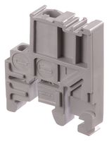1SNA114836R0000 Multi Rail End Stop, TB, Grey Te Connectivity