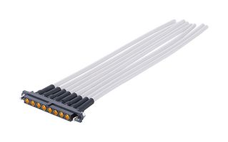 M80-FCPF5F1-08-0150L Cable ASSY, WTB Rcpt-Free End, 150mm Harwin
