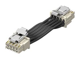 MMSD-20-24C-L-18.00-D-K-LDX Cable Assembly, 40POS, IDC Rcpt, 457.2mm Samtec