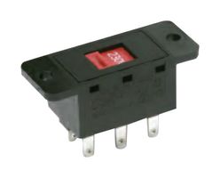 V80213SS05Q Slide Switch, DPDT, 10A, 125V, Panel C&K Components
