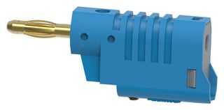 72-13706 CONN, BANANA, PLUG, 36A, SCREW, BLU TENMA