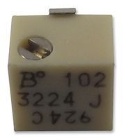 3224G-1-203E Trimmer, Pot, 20kohm, 10%, 12TURN, SMD Bourns