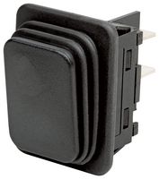 01934.3112-02 Rocker Switch, DPDT, 10A, 250VAC, Black MARQUARDT