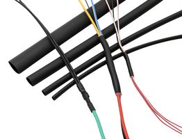 PP001984 Heat Shrink Tubing, 6mm, 4:1, Blk, 1.22m Pro Power