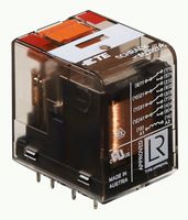 PT570560 Power Relay, 4PDT, 6a, 240Vac, Socket SCHRACK - Te Connectivity