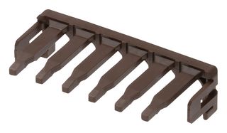 504695-0607 TPA Retainer, PBT, 6Pos, Brown Molex
