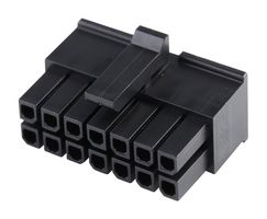 43025-1410 Connector Housing, Rcpt, 14Pos, 3mm Molex