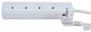 PEL00969 Power Strip, 4 Outlet, 16A, 250V, 10m Pro Elec