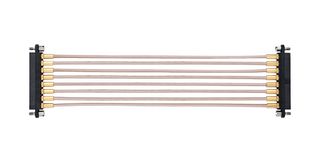 M80-FC305F1-08-0150F1 Cable ASSY, WTB Rcpt-WTB Rcpt, 150mm Harwin