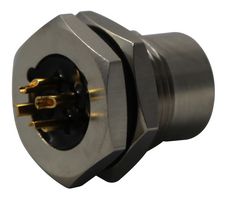 2MT3002-W04300 Socket, Panel, Front Mnt, 5A, 4 Way multicomp Pro