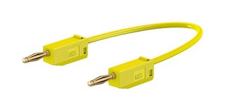 28.0039-030-24 Test Lead, 2mm Banana Plug, 10A, 300mm STAUBLI